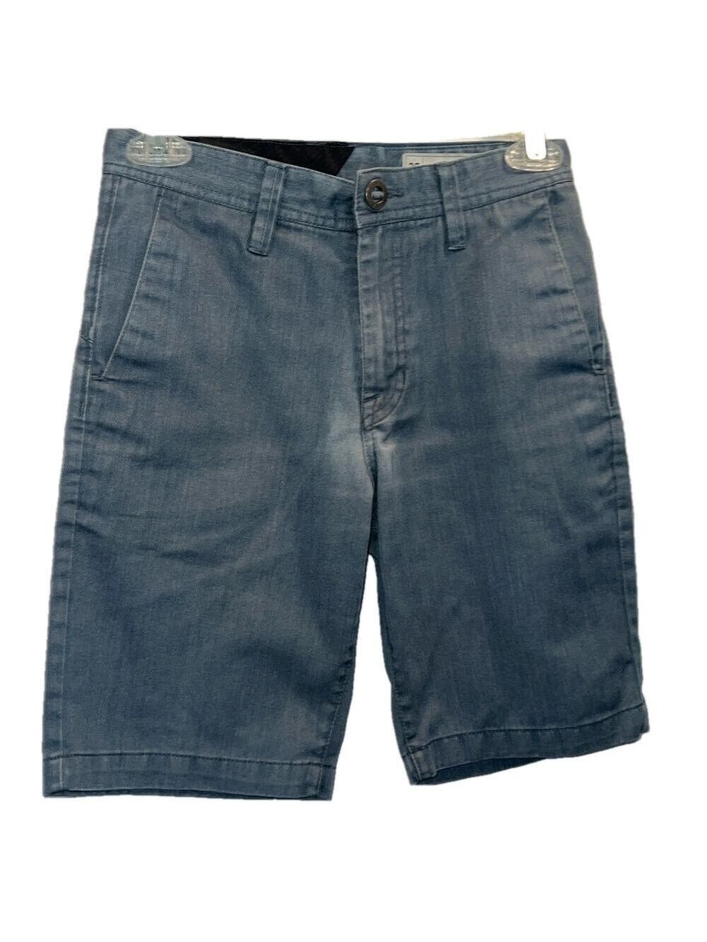 VOLCOM Shorts, SZ 25, Waist 13”, Length 17.5”, Inseam 8”, Belt loops, very Soft